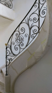 escalier en fer forgé Salernes 
